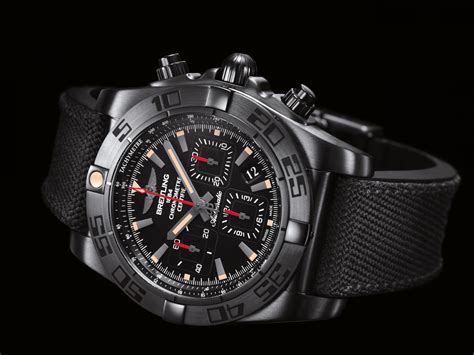 breitling chronomat 44 blacksteel replica|breitling chronomat 44 retail price.